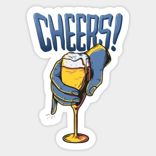 Cheers! Sticker